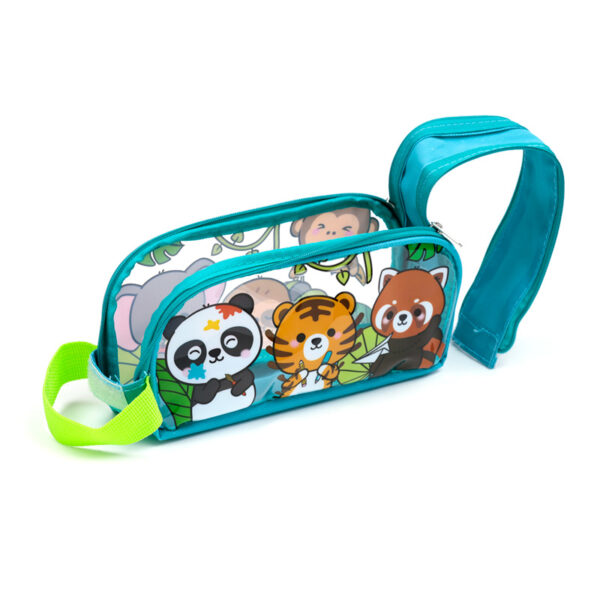 Clear Window Pencil Case - Adoramals Wild - Image 3