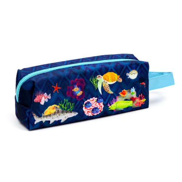 Oxford Cloth Pencil Case - Marine Kingdom - Image 2