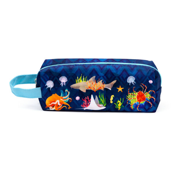 Oxford Cloth Pencil Case - Marine Kingdom - Image 4