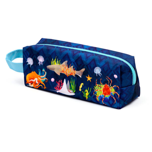 Oxford Cloth Pencil Case - Marine Kingdom - Image 5