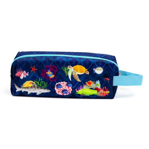 Oxford Cloth Pencil Case - Marine Kingdom - Image 6