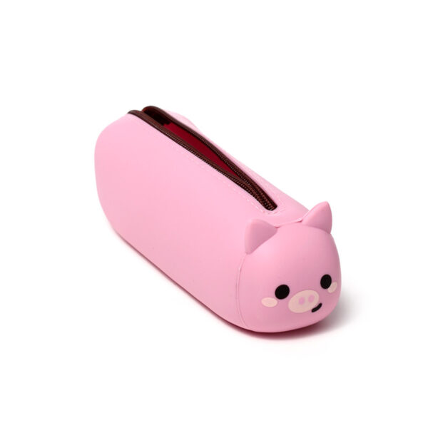 Silicone Pencil Case - Adoramals Pig - Image 8