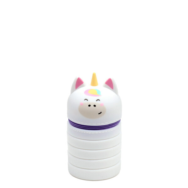 Silicone Pop Up Pencil Case - Adoramals Adoracorn Unicorn - Image 3