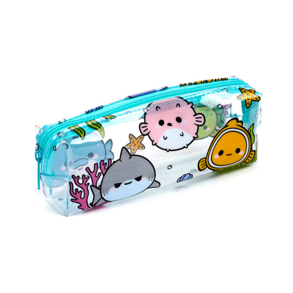 Clear Window Pencil Case - Adoramals Ocean - Image 2
