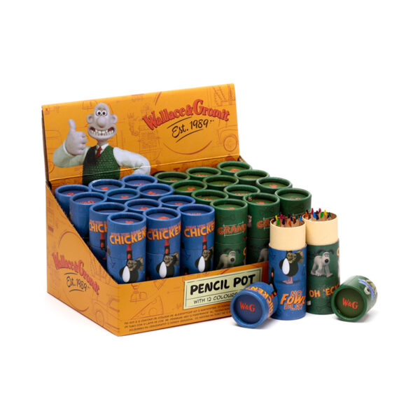 Colouring Pencil Tube - Wallace & Gromit