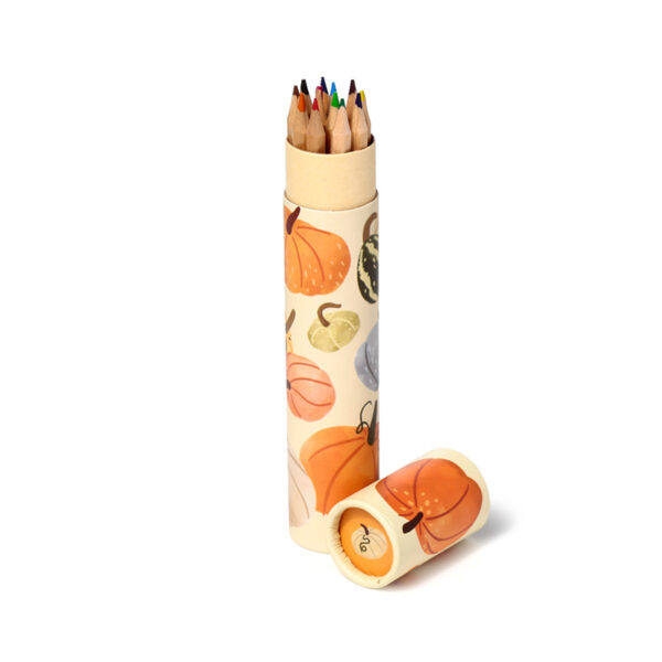 Large Colouring Pencil Tube - Autumn Harvest - Image 6