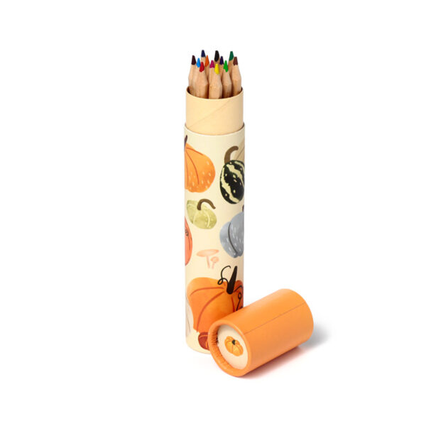 Large Colouring Pencil Tube - Autumn Harvest - Image 7