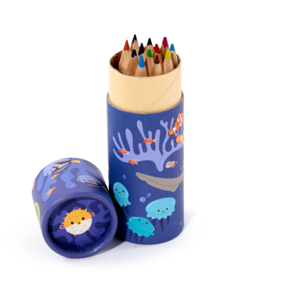 Colouring Pencil Tube - Mariniverse - Image 10
