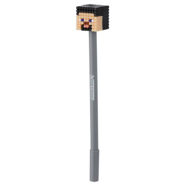 Fine Tip Pen with Silicone Topper - Minecraft (Pig/Bee/Zombie/Skeleton) - Image 11