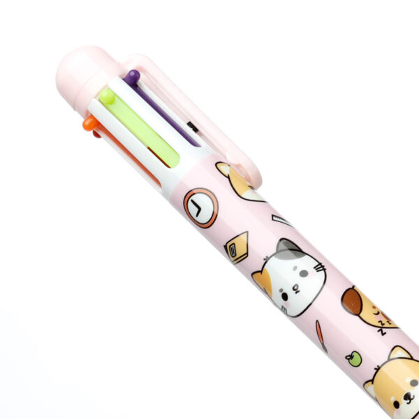 Multi Colour Pen (6 Colours) - Adoramals Pets - Image 5