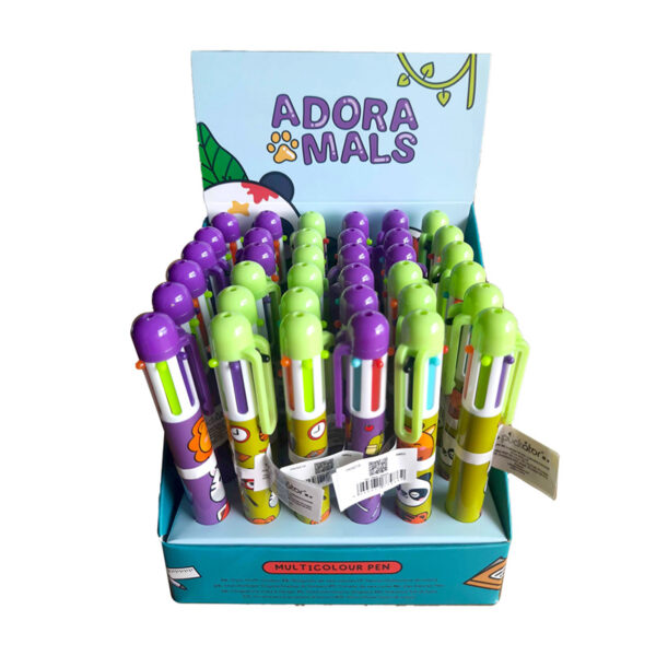 Multi Colour Pen (6 Colours) - Adoramals Wild - Image 10