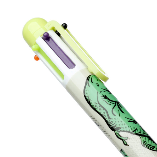 Multi Colour Pen (6 Colours) - Dinosauria - Image 5