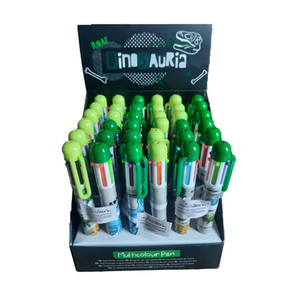 Multi Colour Pen (6 Colours) - Dinosauria - Image 10