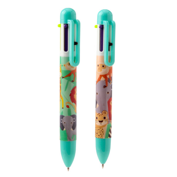 Multi Colour Pen (6 Colours) - Zooniverse - Image 2
