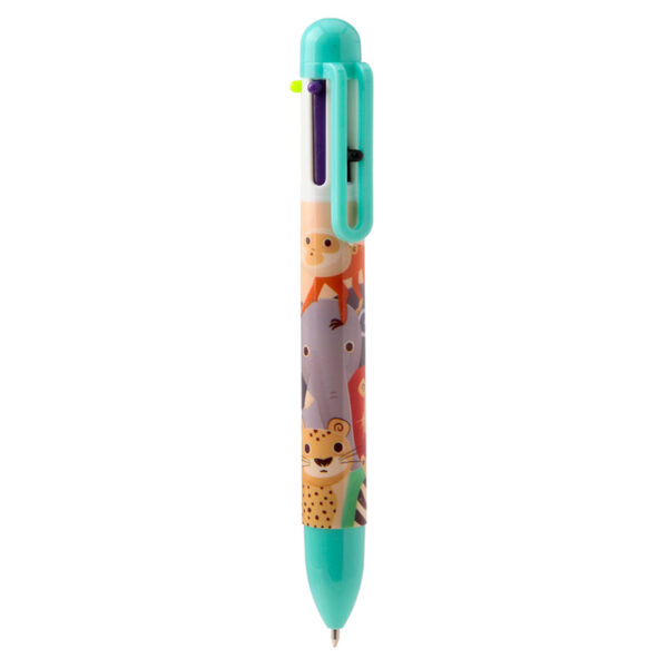 Multi Colour Pen (6 Colours) - Zooniverse - Image 5