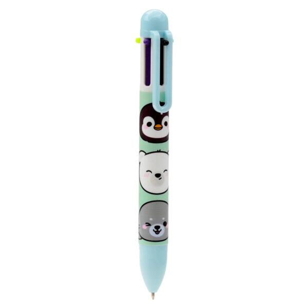 Multi Colour Pen (6 Colours) - Adoramals Sealife - Image 3