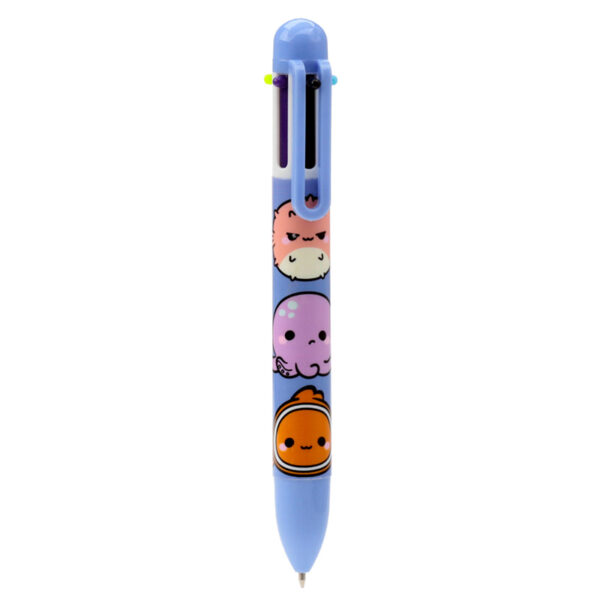 Multi Colour Pen (6 Colours) - Adoramals Sealife - Image 4