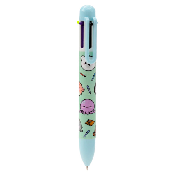 Multi Colour Pen (6 Colours) - Adoramals Sealife - Image 5