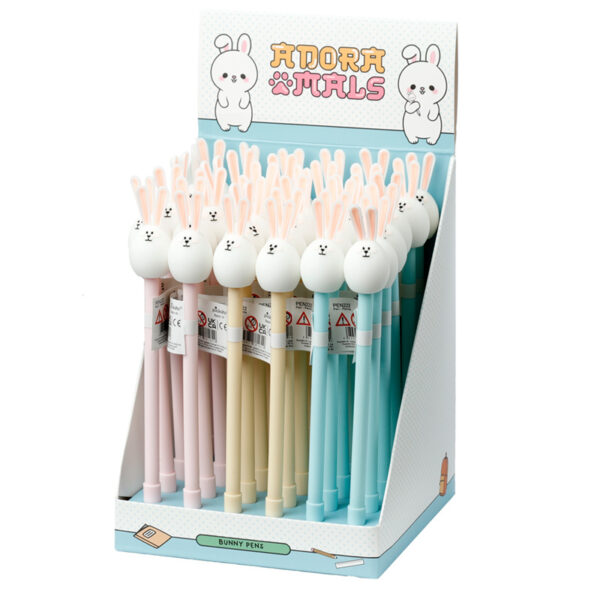 Fine Tip Pen with Topper - Adoramals Bunny - Image 8