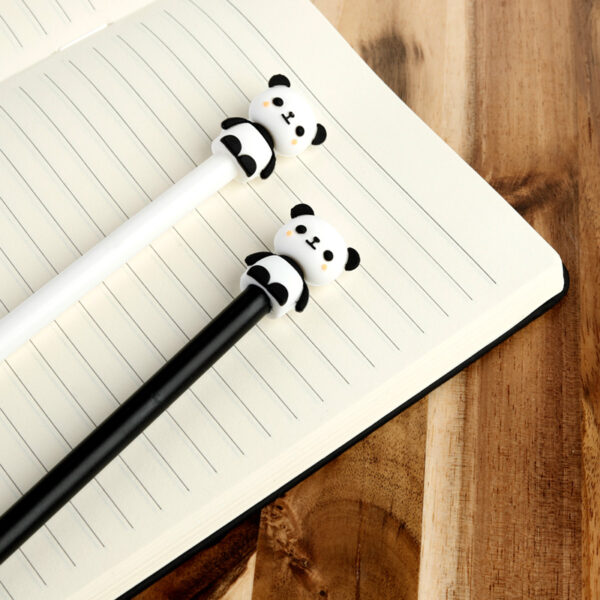 Fine Tip Pen with Topper - Adoramals Panda - Image 2