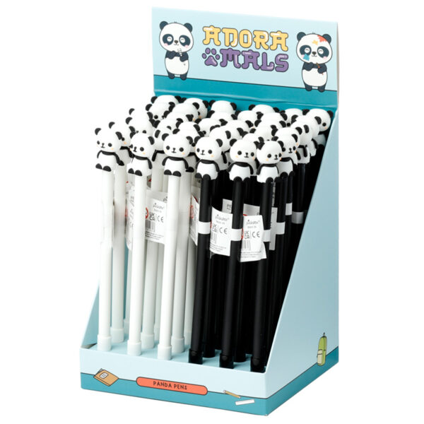 Fine Tip Pen with Topper - Adoramals Panda - Image 7