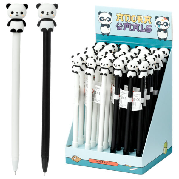 Fine Tip Pen with Topper - Adoramals Panda - Image 8