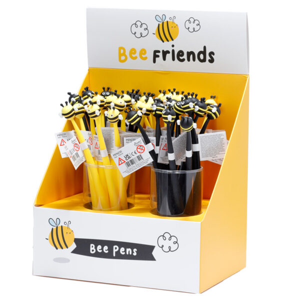 Fine Tip Pen with Topper - Bumble Bee - Image 2
