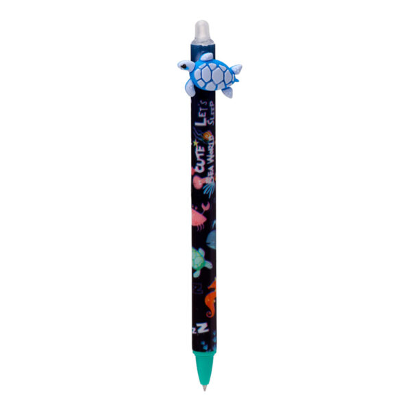 Erasable Pen with PVC Topper - Sealife - Image 3