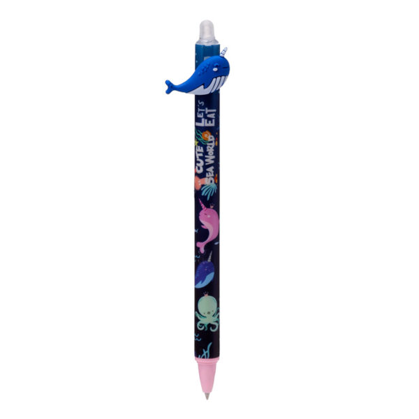 Erasable Pen with PVC Topper - Sealife - Image 4