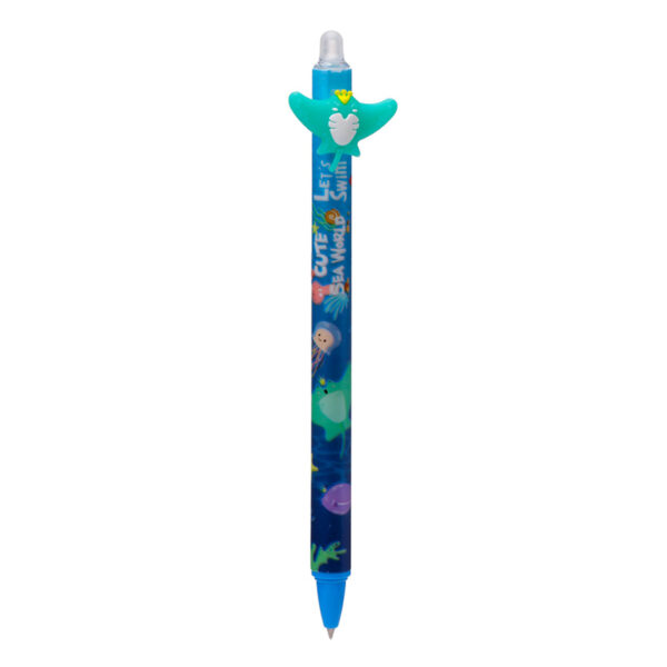 Erasable Pen with PVC Topper - Sealife - Image 5