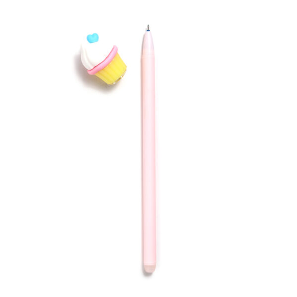 Erasable Pen with PVC Topper - Cupcake - Image 3