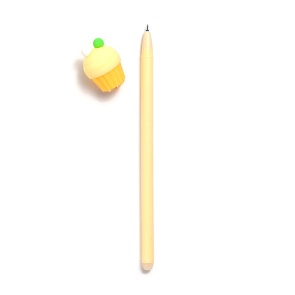 Erasable Pen with PVC Topper - Cupcake - Image 5