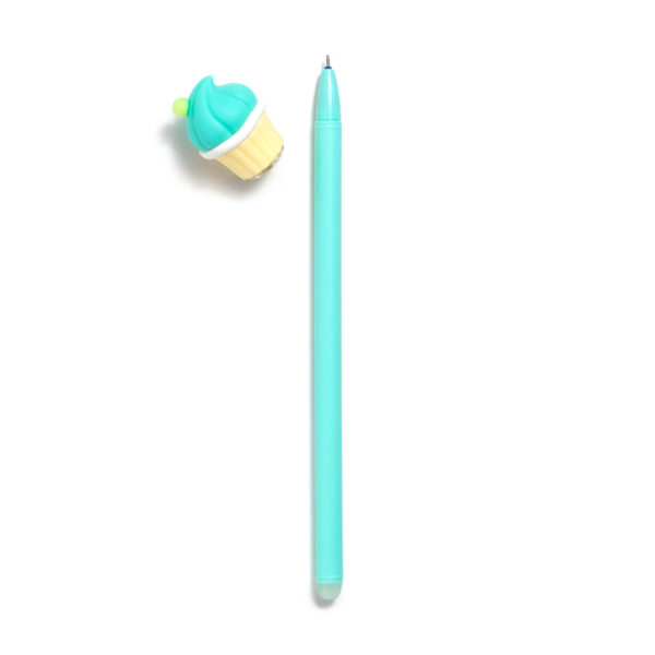 Erasable Pen with PVC Topper - Cupcake - Image 6