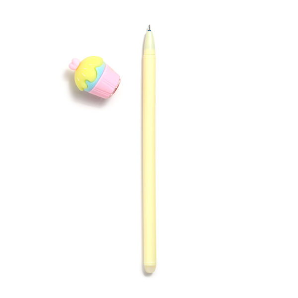 Erasable Pen with PVC Topper - Cupcake - Image 8