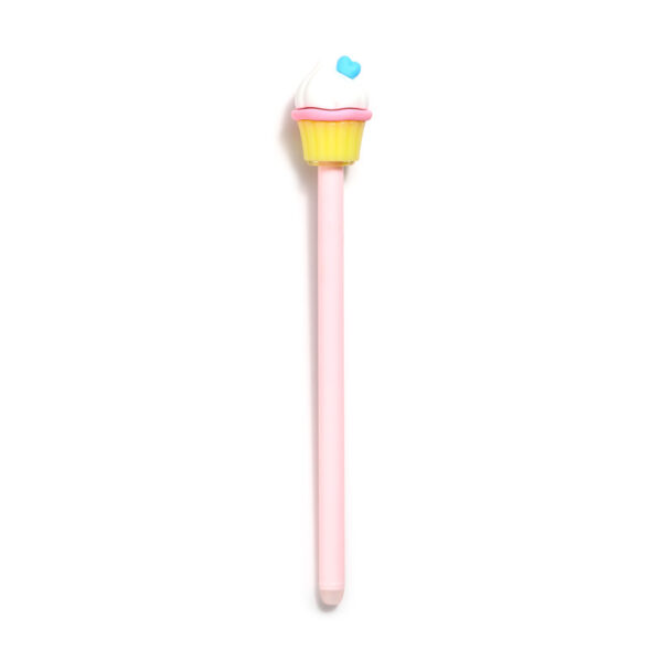 Erasable Pen with PVC Topper - Cupcake - Image 9