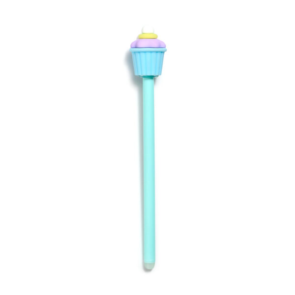 Erasable Pen with PVC Topper - Cupcake - Image 10