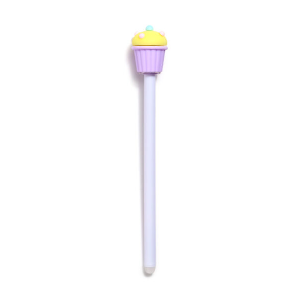 Erasable Pen with PVC Topper - Cupcake - Image 13