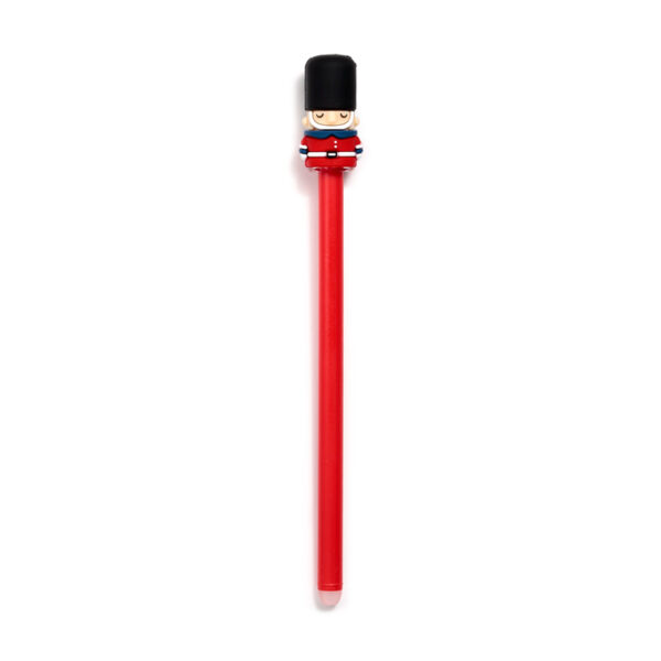 Erasable Pen with PVC Topper - London Guardsman - Image 2