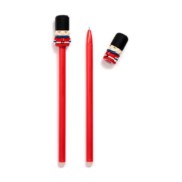 Erasable Pen with PVC Topper - London Guardsman - Image 6
