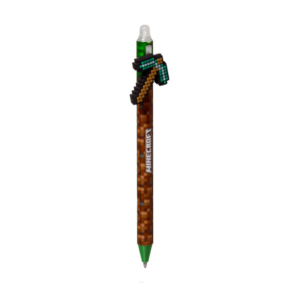 Erasable Pen with Silicone Topper - Minecraft Tools - Image 4