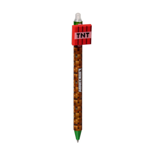 Erasable Pen with Silicone Topper - Minecraft Tools - Image 5