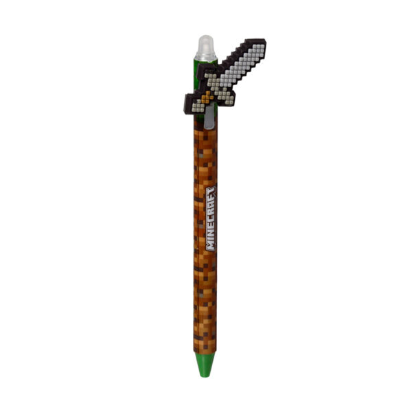 Erasable Pen with Silicone Topper - Minecraft Tools - Image 7