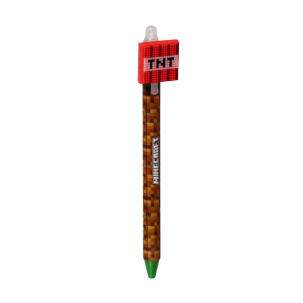 Erasable Pen with Silicone Topper - Minecraft Tools - Image 9