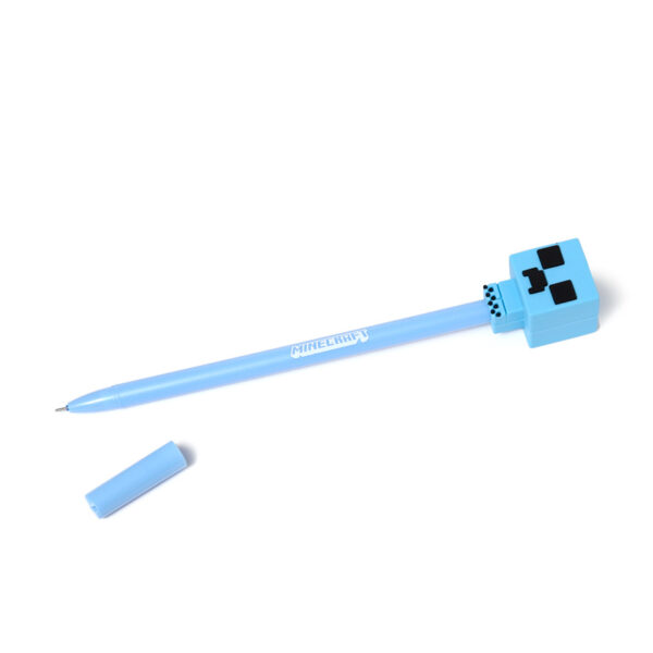 Erasable Pen with Silicone Topper - Minecraft Chibi Style - Image 5