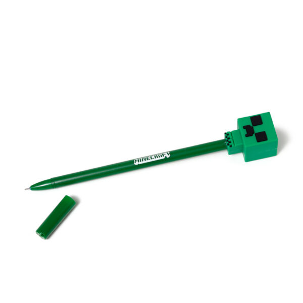 Erasable Pen with Silicone Topper - Minecraft Chibi Style - Image 6