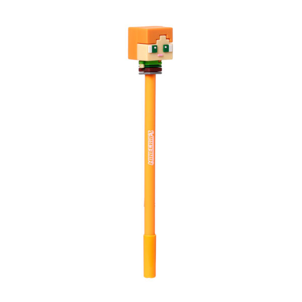 Erasable Pen with Silicone Topper - Minecraft Chibi Style - Image 9