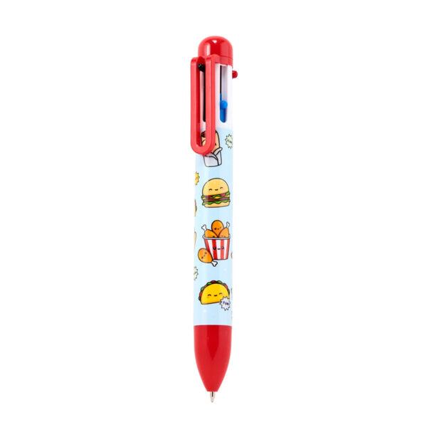 Multi Colour Pen (6 Colours) - Foodiemals - Image 3