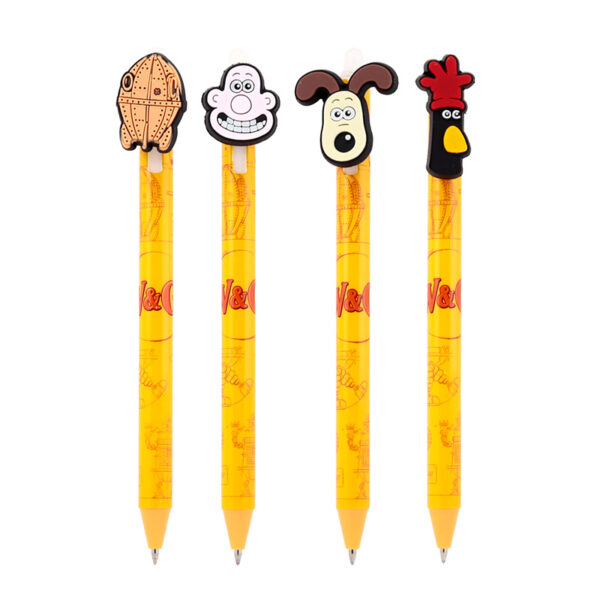 Erasable Pen with PVC Topper - Wallace and Gromit - Image 2