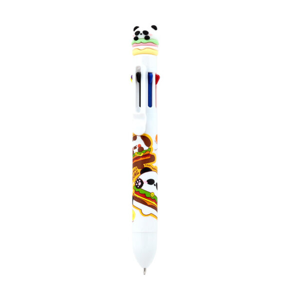 Multi Colour Pen (8 Colours) - Cute Hamburger - Image 3