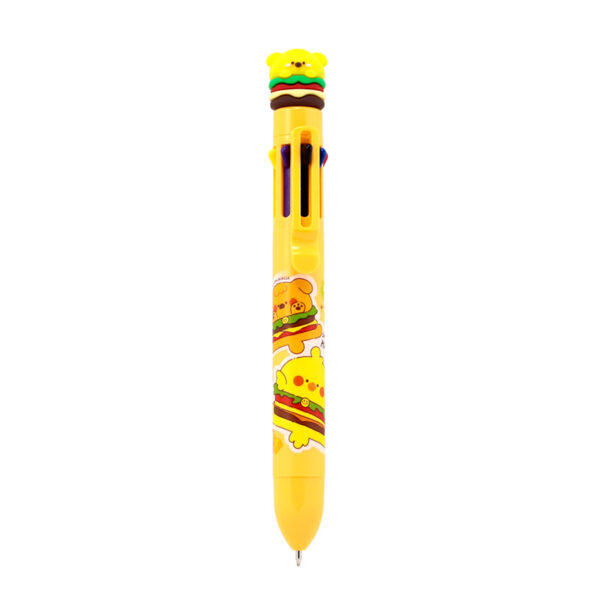 Multi Colour Pen (8 Colours) - Cute Hamburger - Image 8